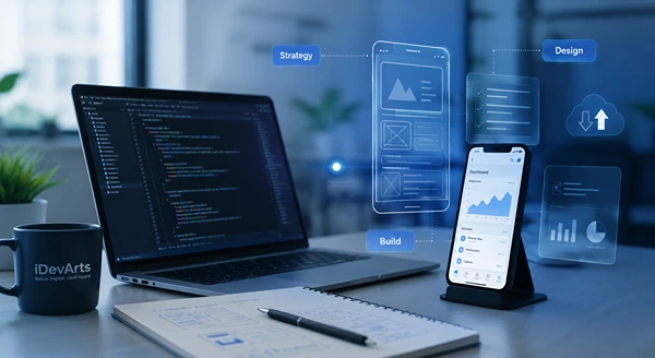 Workspace modern untuk pengembangan aplikasi mobile